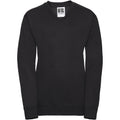 Black - Back - Jerzees Schoolgear Childrens V-Neck Sweatshirt