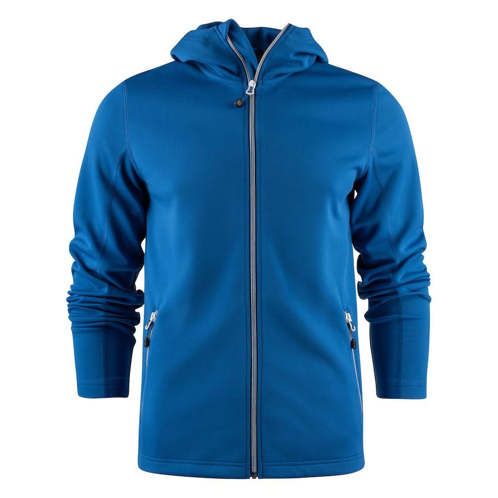 Blue - Front - Printer RED Mens Layback Hoodie