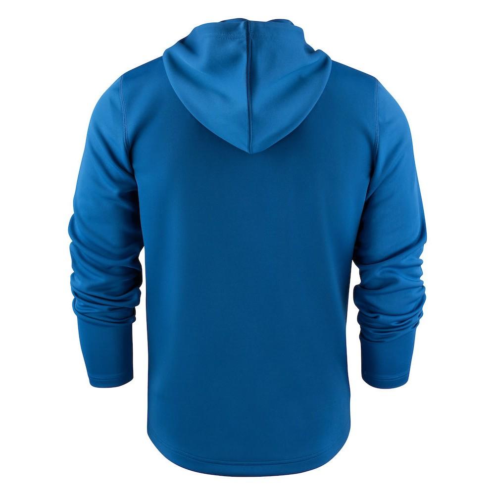 Blue - Back - Printer RED Mens Layback Hoodie