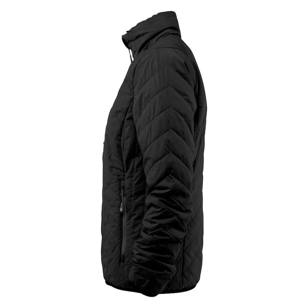 Black - Lifestyle - James Harvest Womens-Ladies Deer Ridge Padded Jacket