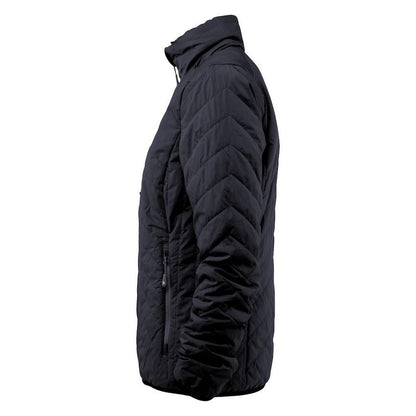 Navy - Lifestyle - James Harvest Womens-Ladies Deer Ridge Padded Jacket
