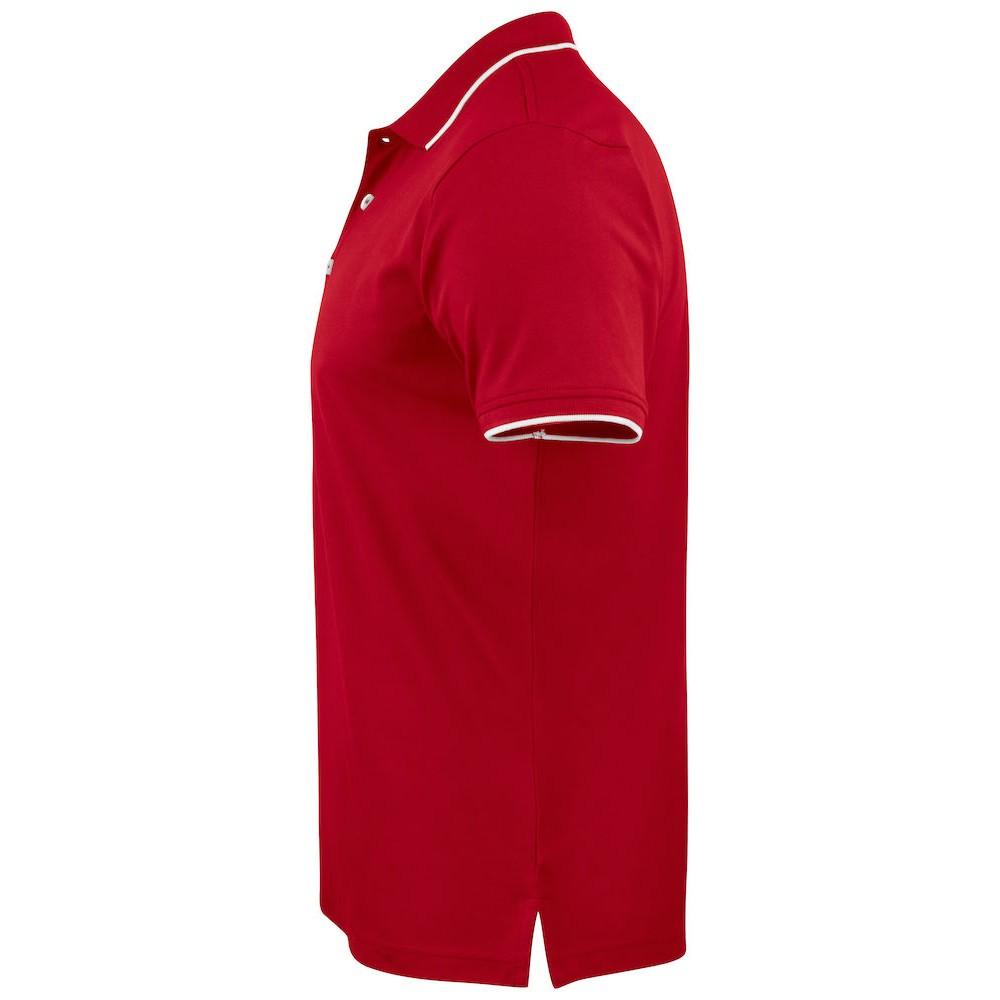 Red - Lifestyle - James Harvest Mens Greenville Polo Shirt