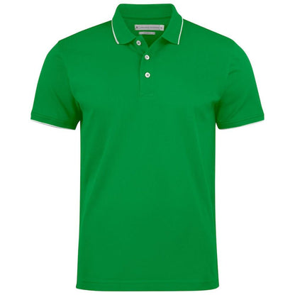 Sport Green - Front - James Harvest Mens Greenville Polo Shirt