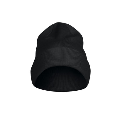 Black - Back - Printer Unisex Adult Flexball Beanie