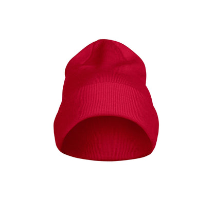 Dark Navy - Front - Printer Unisex Adult Flexball Beanie