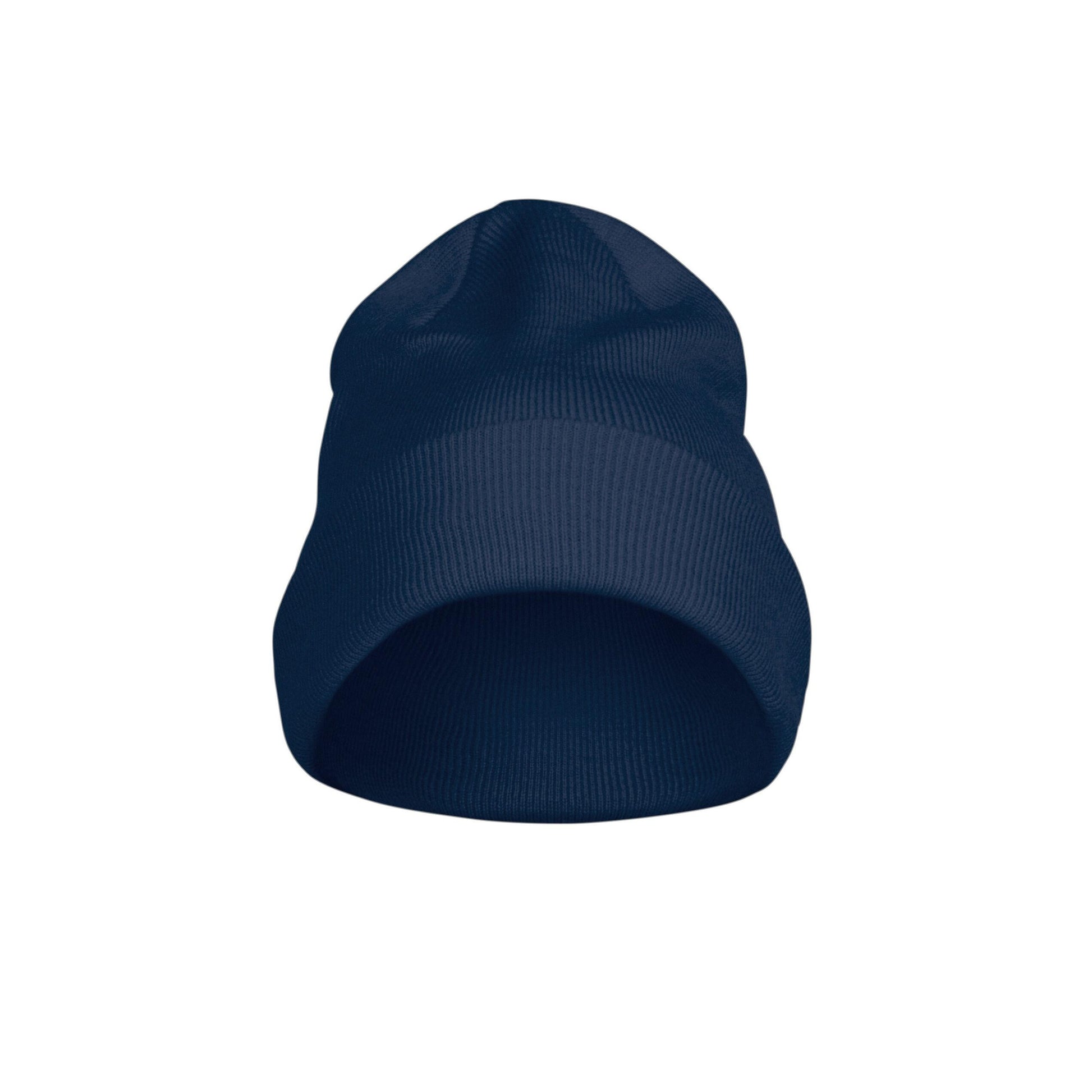 Dark Navy - Back - Printer Unisex Adult Flexball Beanie