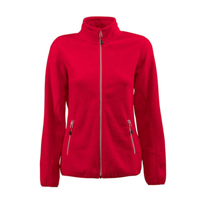Red - Front - Printer RED Womens-Ladies Rocket Fleece Jacket