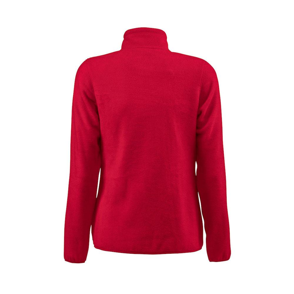 Red - Back - Printer RED Womens-Ladies Rocket Fleece Jacket
