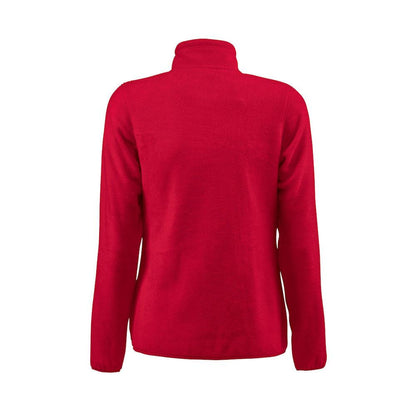 Red - Back - Printer RED Womens-Ladies Rocket Fleece Jacket
