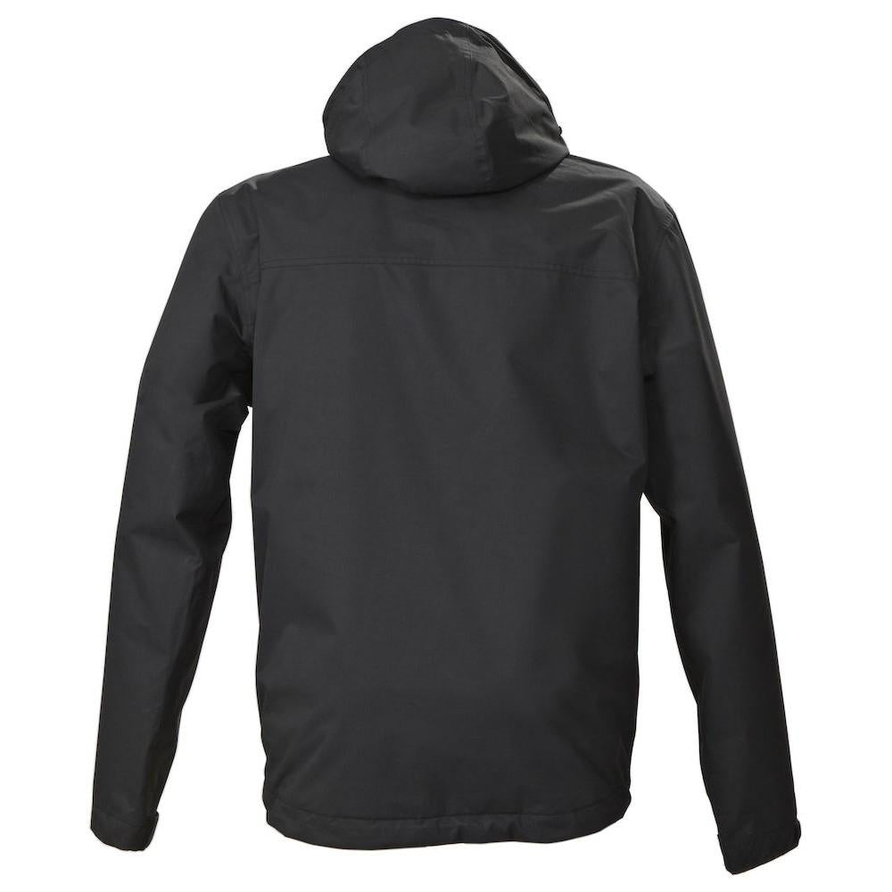 Black - Back - James Harvest Mens Coventry Jacket