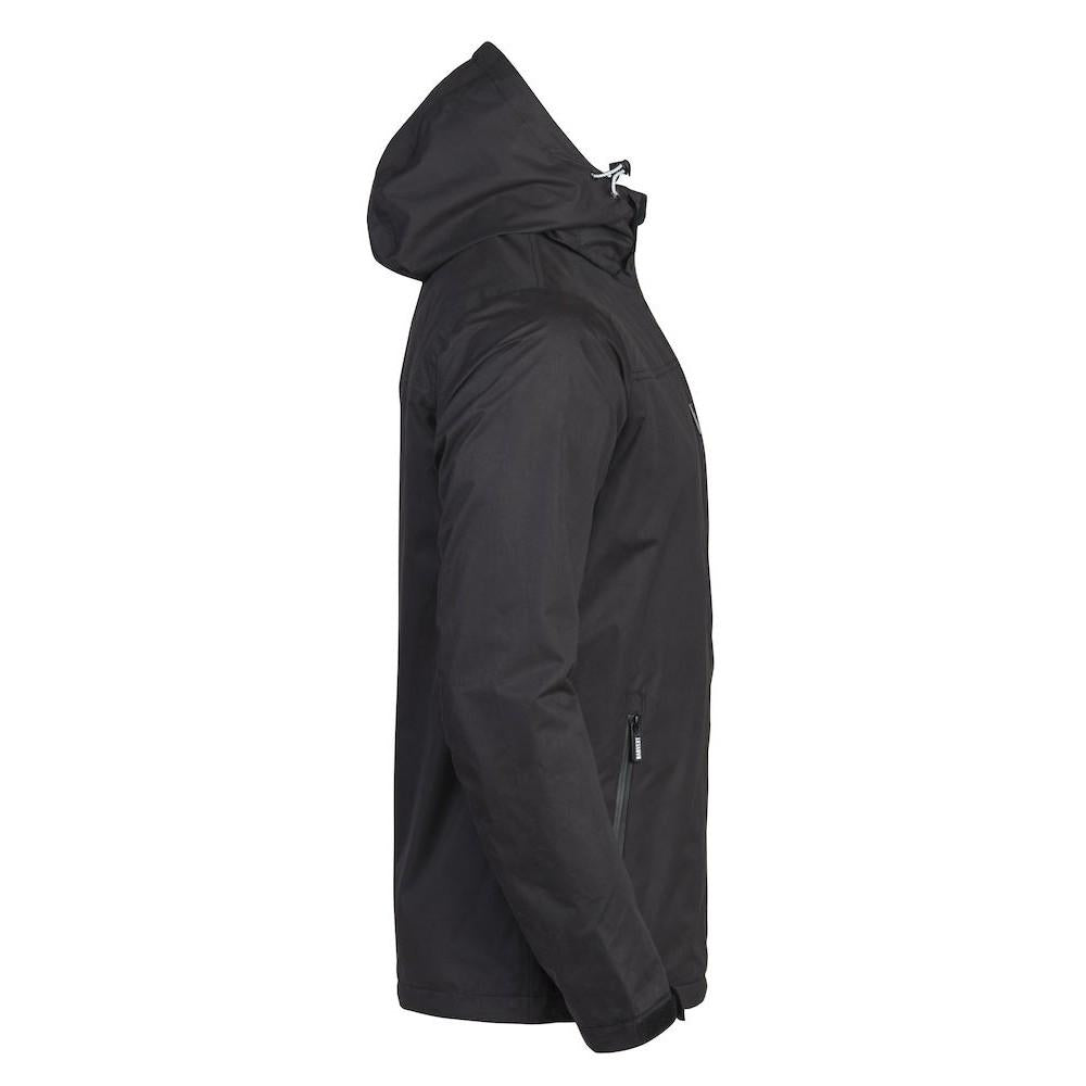Black - Side - James Harvest Mens Coventry Jacket