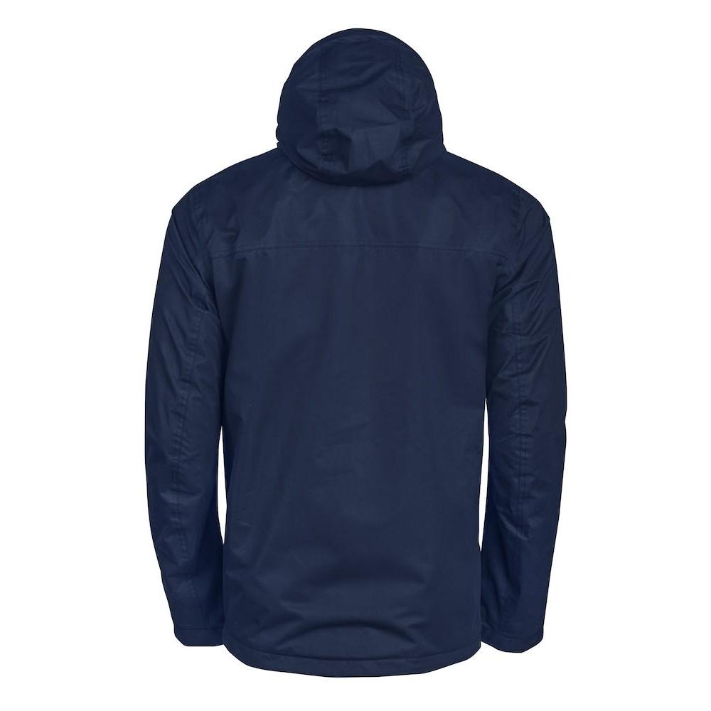 Navy - Back - James Harvest Mens Coventry Jacket