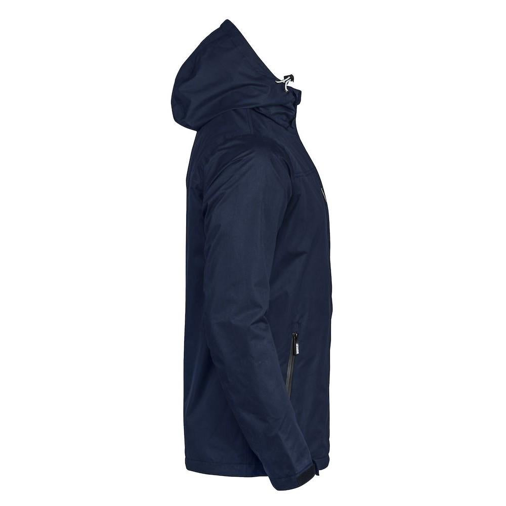 Navy - Side - James Harvest Mens Coventry Jacket