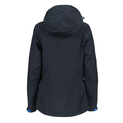 Navy - Back - James Harvest Womens-Ladies Islandblock Jacket