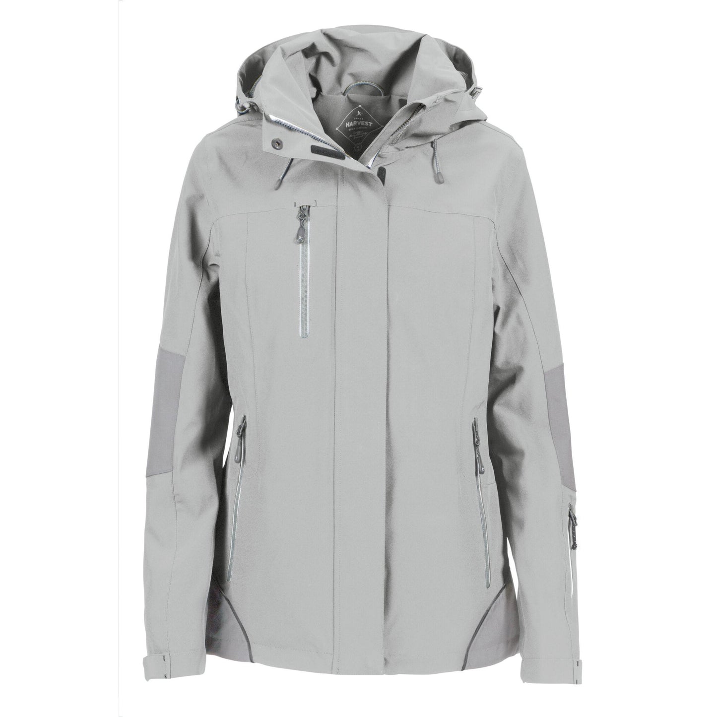Black - Front - James Harvest Womens-Ladies Islandblock Jacket
