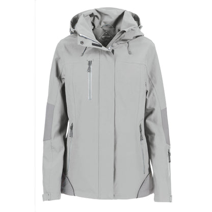 Black - Front - James Harvest Womens-Ladies Islandblock Jacket