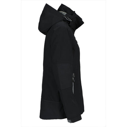 Black - Side - James Harvest Womens-Ladies Islandblock Jacket