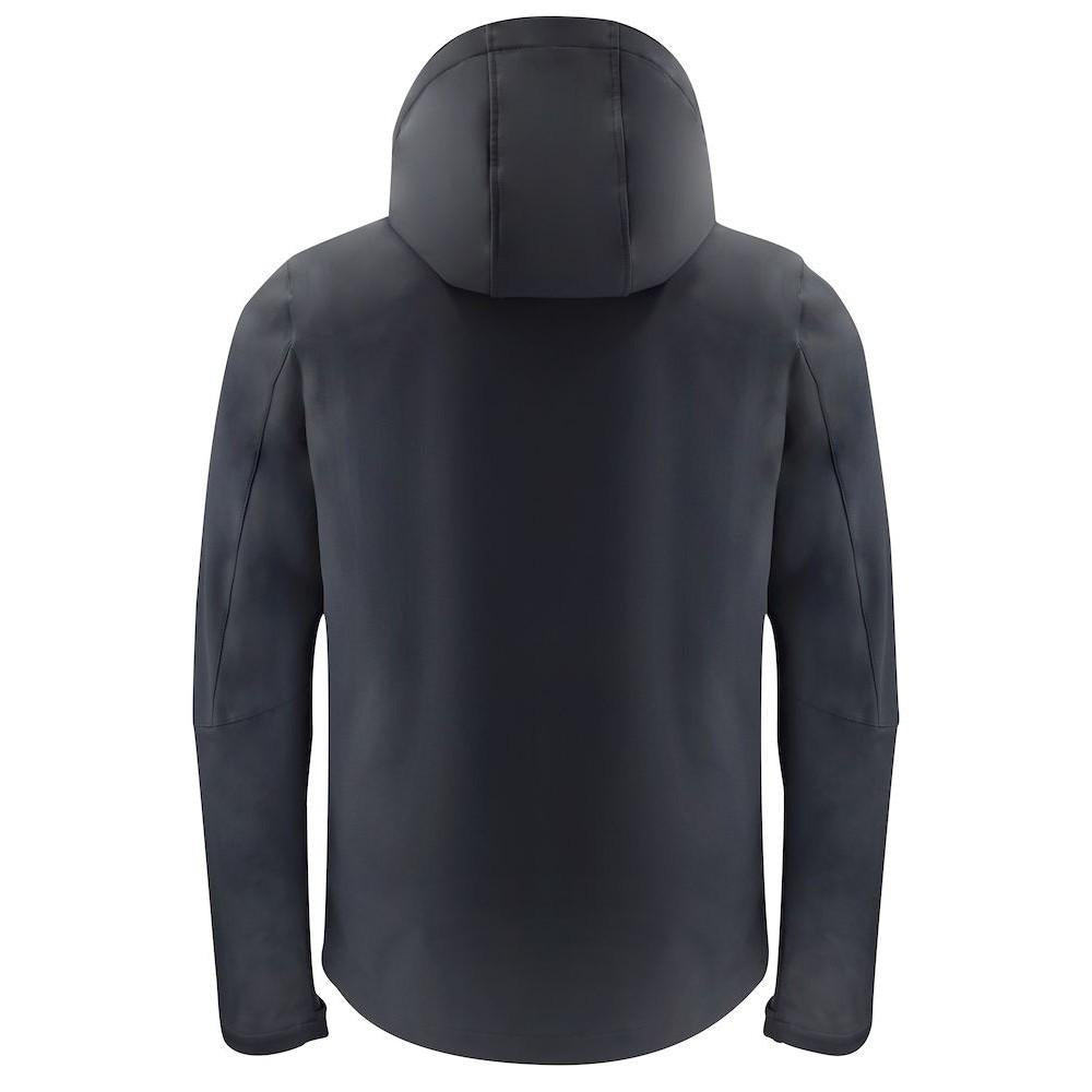 Black - Back - James Harvest Mens Lodgetown Soft Shell Jacket