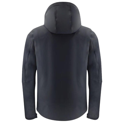 Black - Back - James Harvest Mens Lodgetown Soft Shell Jacket