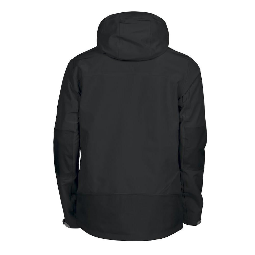 Black - Back - James Harvest Mens Islandblock Jacket