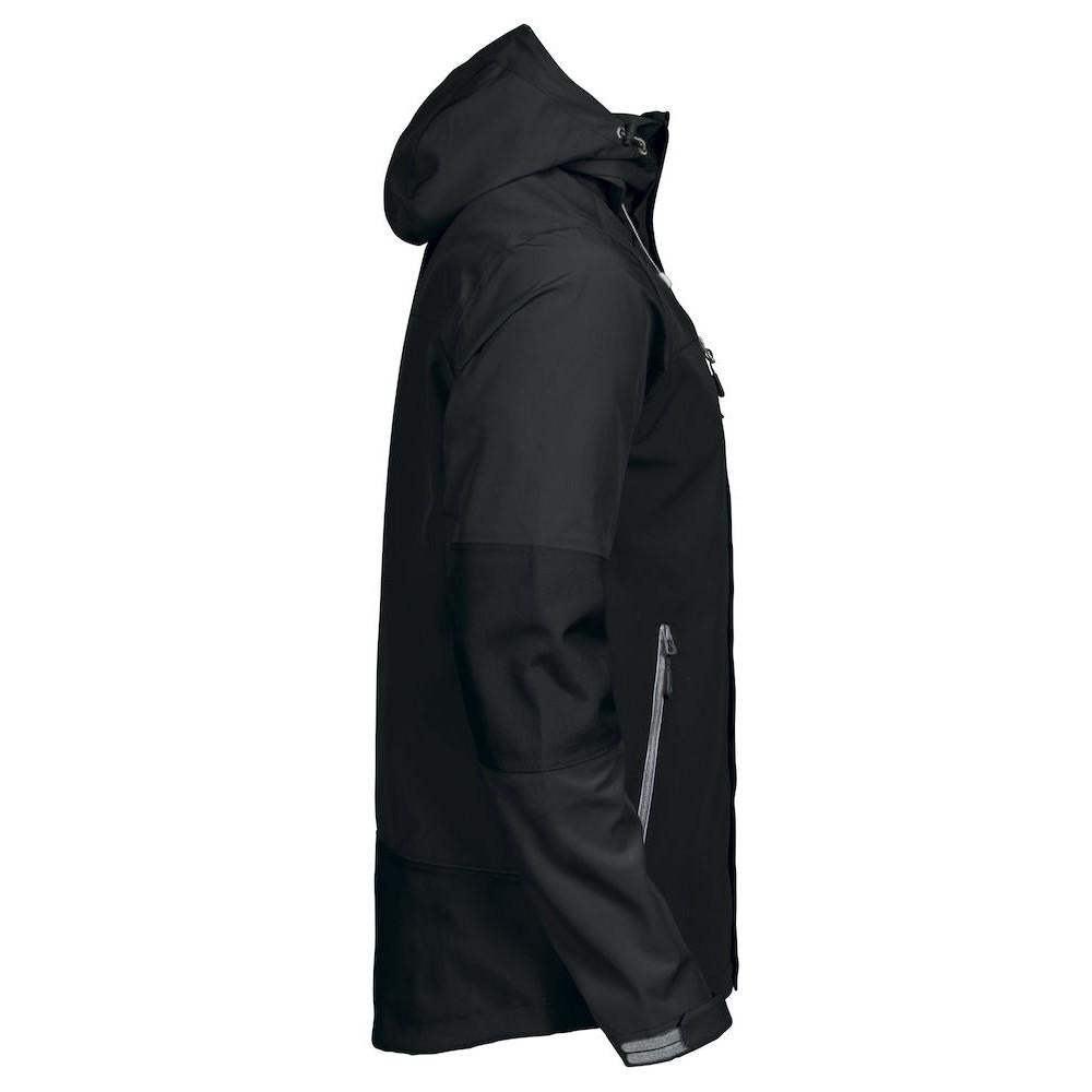 Black - Side - James Harvest Mens Islandblock Jacket