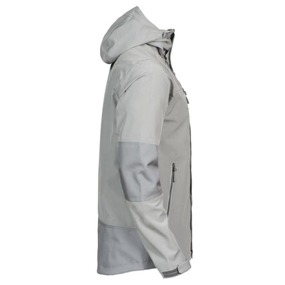 Light Grey - Side - James Harvest Mens Islandblock Jacket