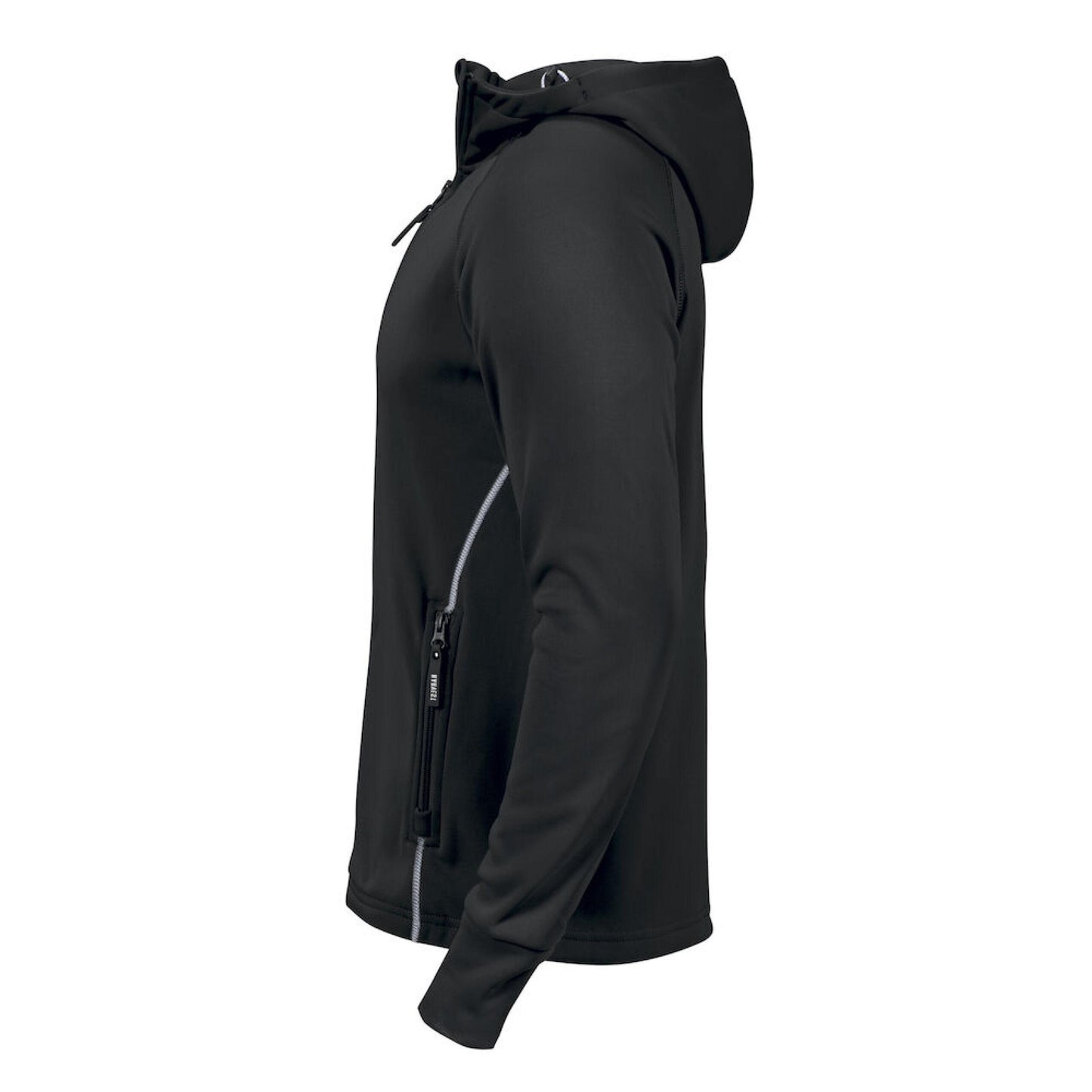 Black - Side - James Harvest Mens Northderry Fleece Jacket