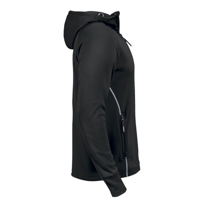 Black - Lifestyle - James Harvest Mens Northderry Fleece Jacket
