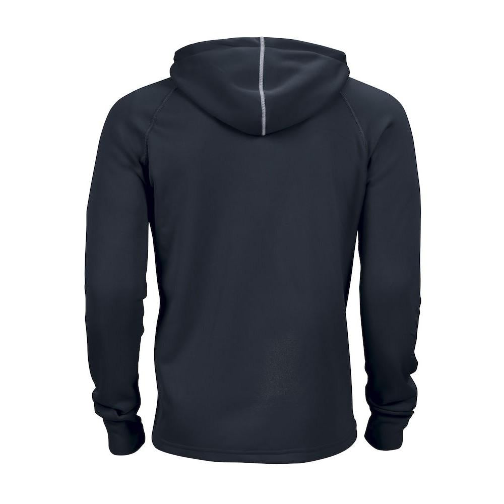 Navy - Back - James Harvest Mens Northderry Fleece Jacket