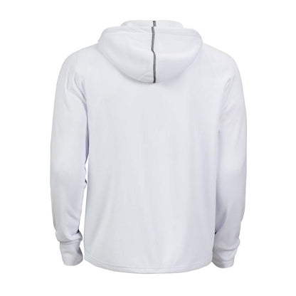 White - Back - James Harvest Mens Northderry Fleece Jacket