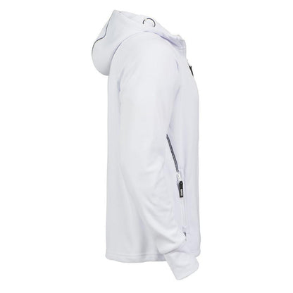 White - Side - James Harvest Mens Northderry Fleece Jacket