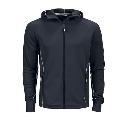 Black - Front - James Harvest Mens Northderry Fleece Jacket