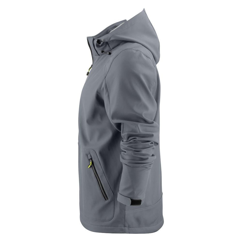 Steel Grey - Lifestyle - Printer Mens Karting Soft Shell Jacket