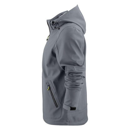 Steel Grey - Lifestyle - Printer Mens Karting Soft Shell Jacket