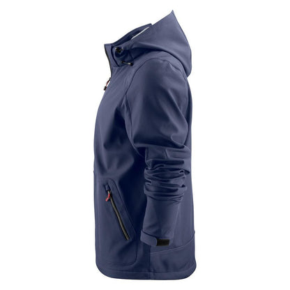 Navy - Lifestyle - Printer Mens Karting Soft Shell Jacket