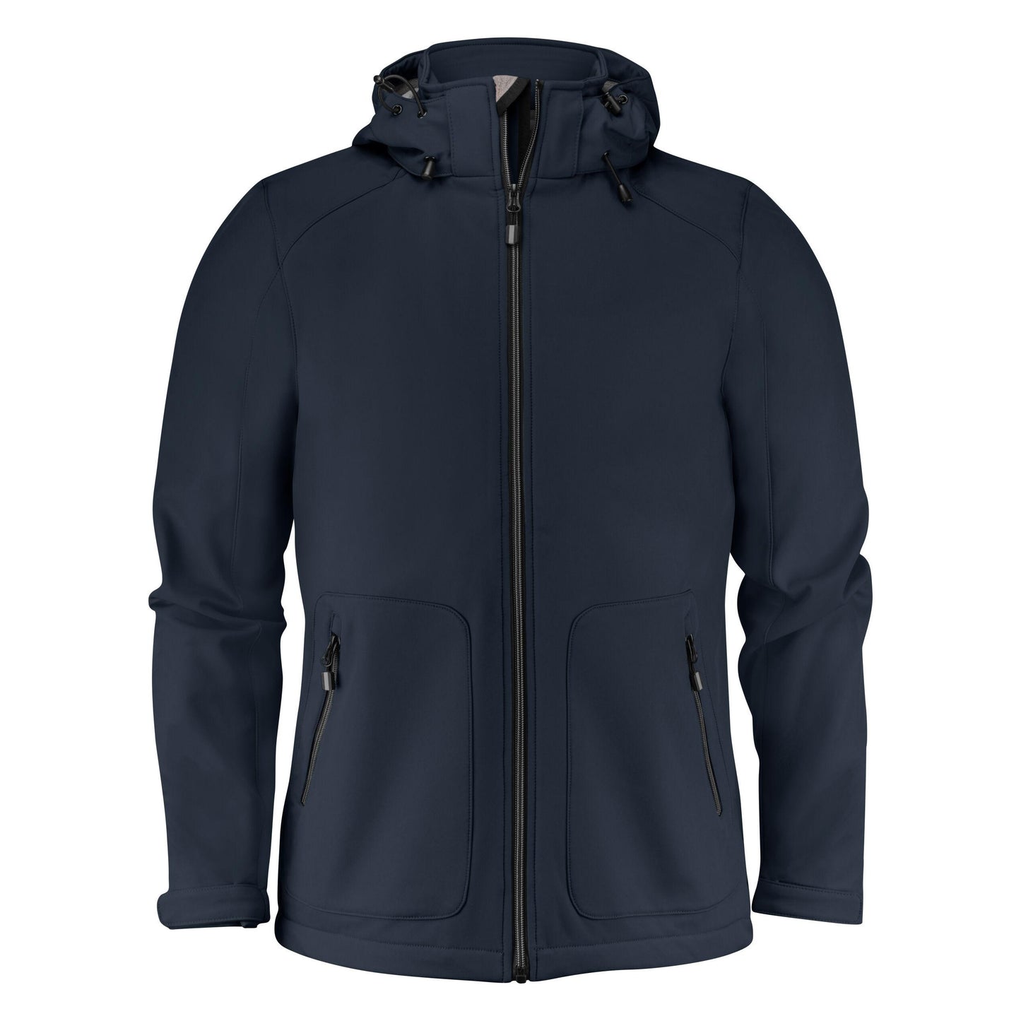Dark Navy - Front - Printer Mens Karting Soft Shell Jacket