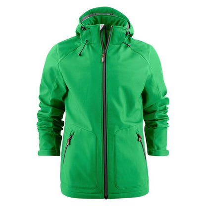 Fresh Green - Front - Printer Mens Karting Soft Shell Jacket