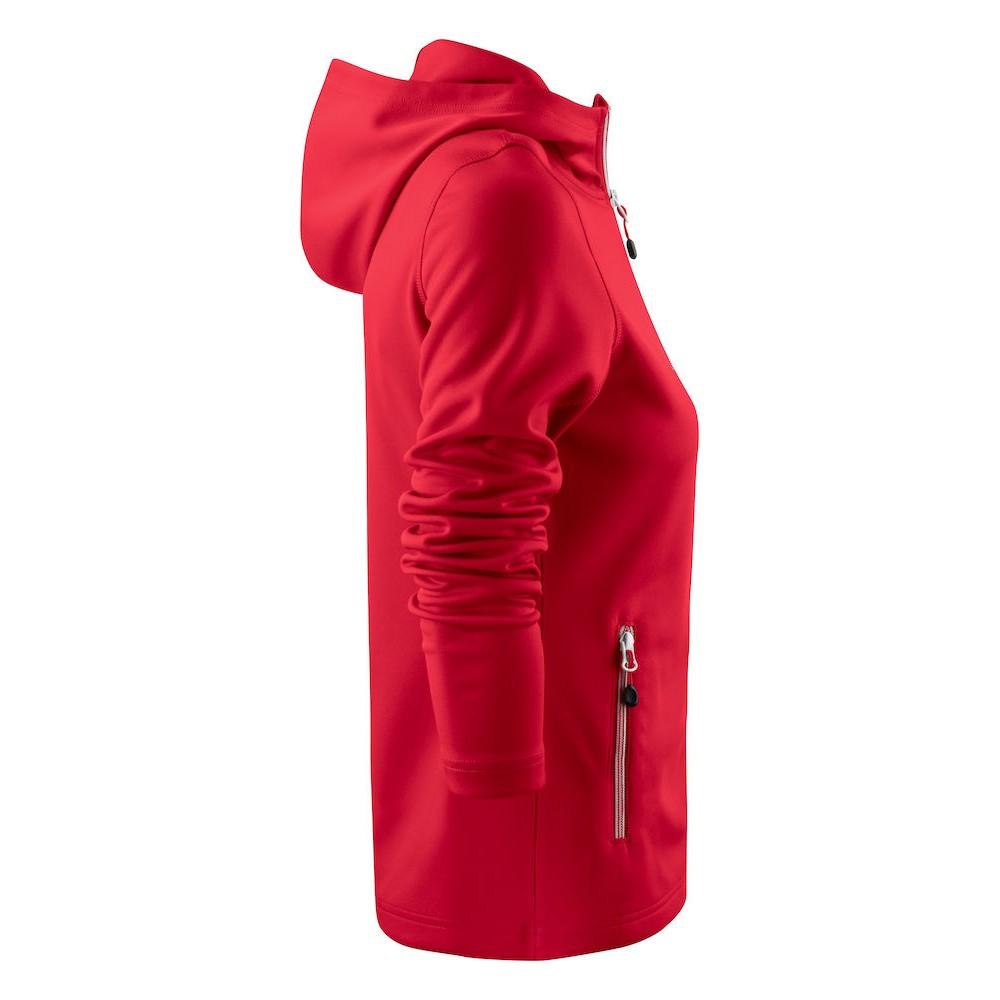 Red - Lifestyle - Printer RED Womens-Ladies Layback Hoodie