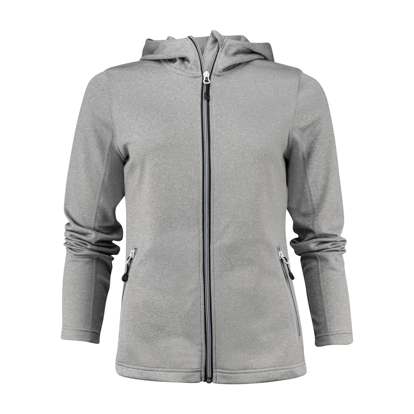 Bright Blue - Front - Printer RED Womens-Ladies Layback Hoodie