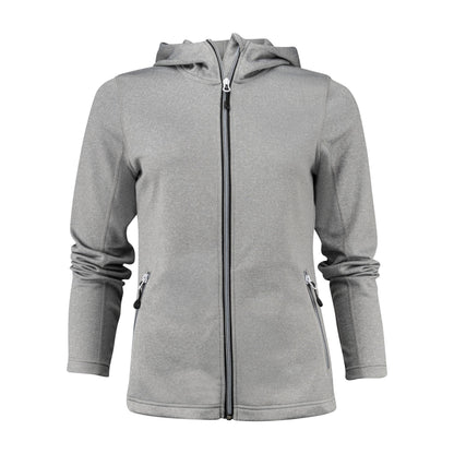 Bright Blue - Front - Printer RED Womens-Ladies Layback Hoodie