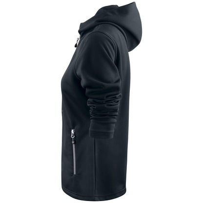 Black - Lifestyle - Printer RED Womens-Ladies Layback Hoodie