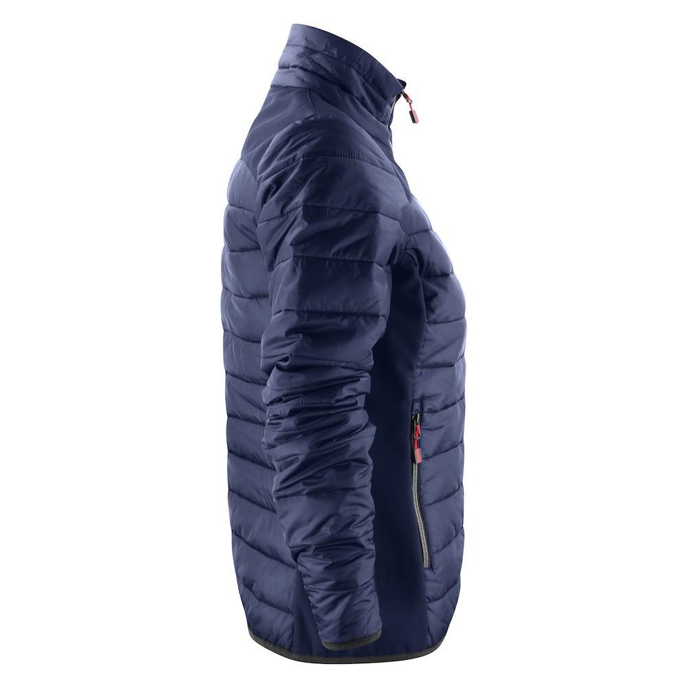 Navy - Side - Printer Womens-Ladies Expedition Soft Shell Jacket