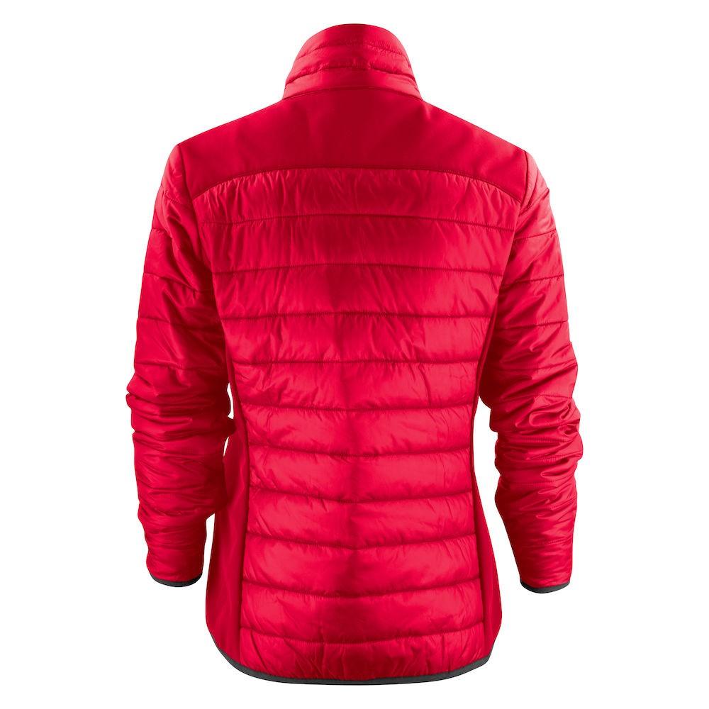 Red - Back - Printer Womens-Ladies Expedition Soft Shell Jacket