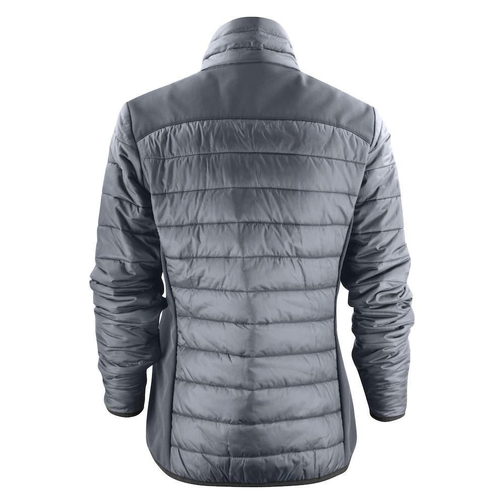 Steel Grey - Back - Printer Womens-Ladies Expedition Soft Shell Jacket