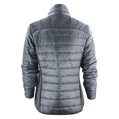 Steel Grey - Back - Printer Womens-Ladies Expedition Soft Shell Jacket