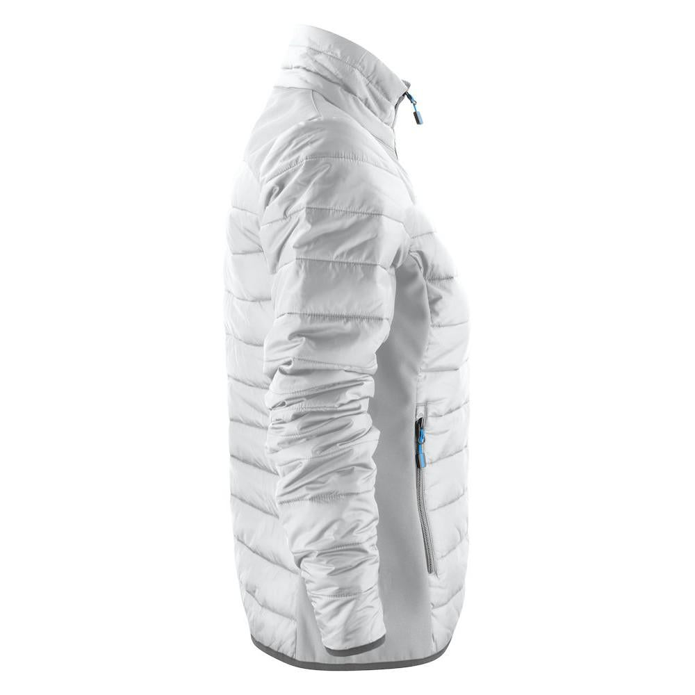 White - Side - Printer Womens-Ladies Expedition Soft Shell Jacket
