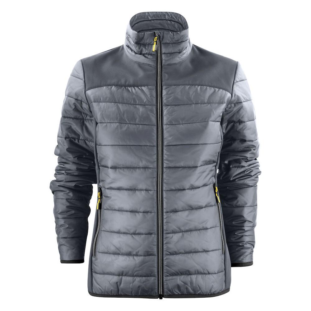 Steel Grey - Front - Printer Womens-Ladies Expedition Soft Shell Jacket
