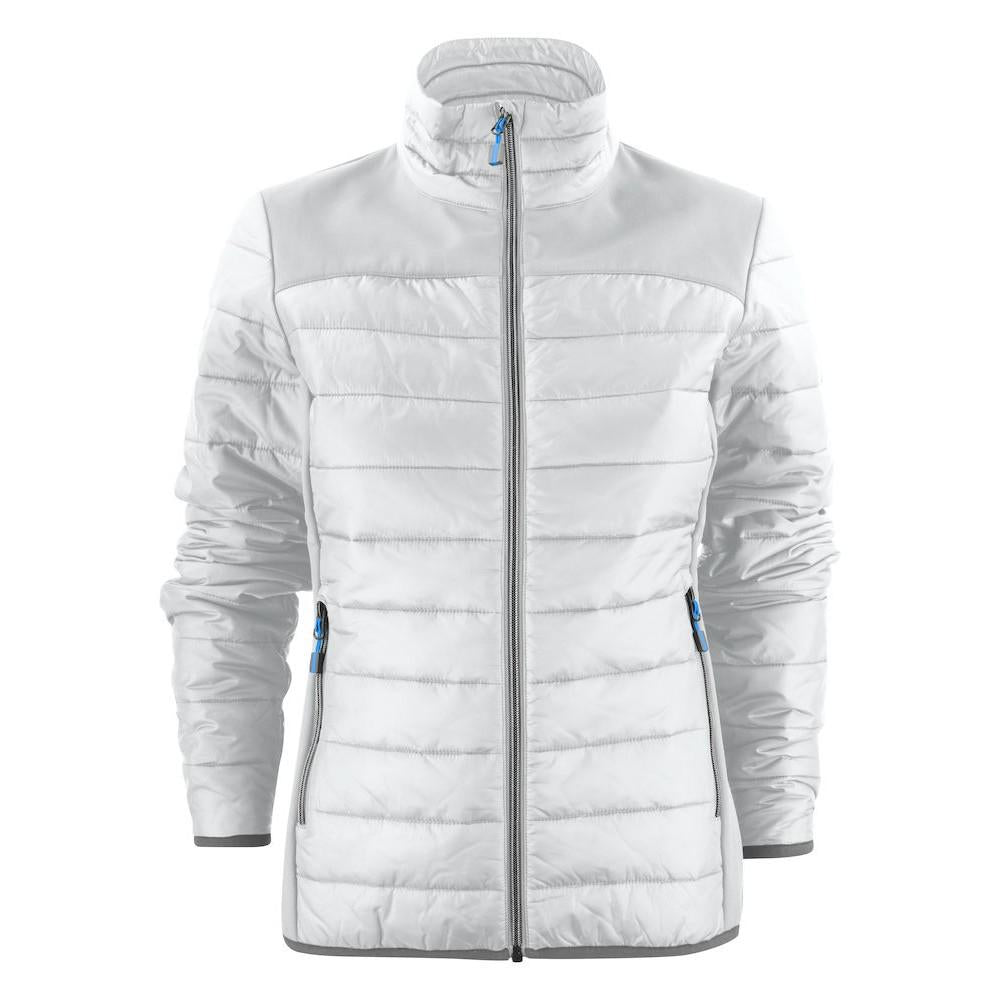 White - Front - Printer Womens-Ladies Expedition Soft Shell Jacket