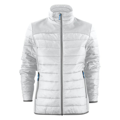 White - Front - Printer Womens-Ladies Expedition Soft Shell Jacket