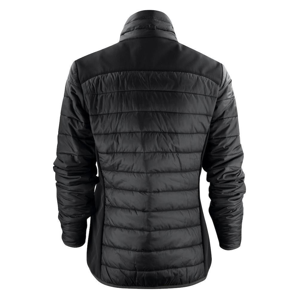Black - Back - Printer Womens-Ladies Expedition Soft Shell Jacket